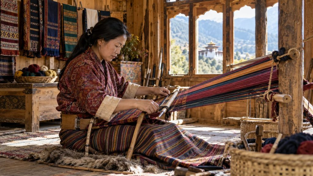 textiles-handicrafts-bhutan